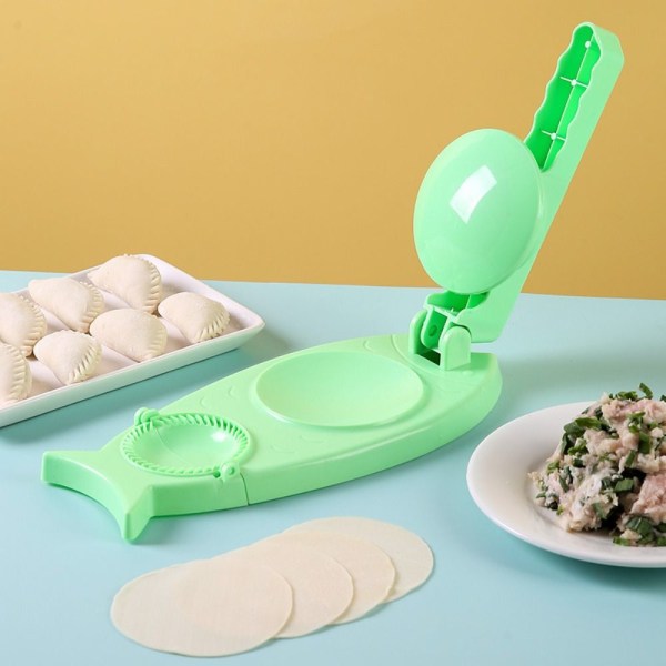 Dumpling Skin Press Dumpling Maker GRØNN Green