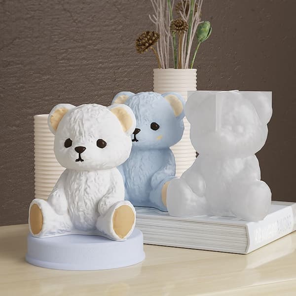 Bear IceCube Mold Food Grade Silikoni BEAR MOLD MOLD Bear Mold