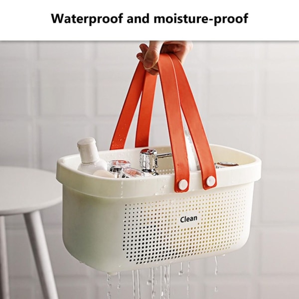 Badkorg Avloppskorg VIT 24,8X16,5X15,2CM white 24.8x16.5x15.2cm