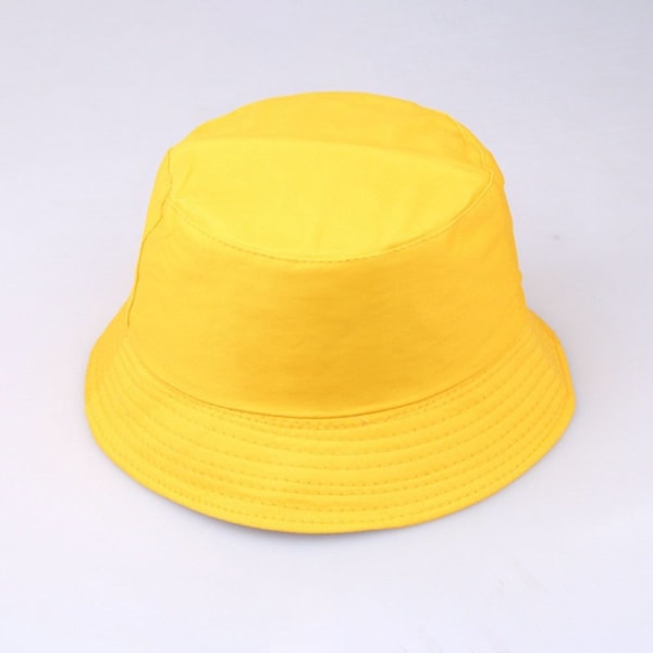 Bucket Hat Hund Broderad GUL yellow