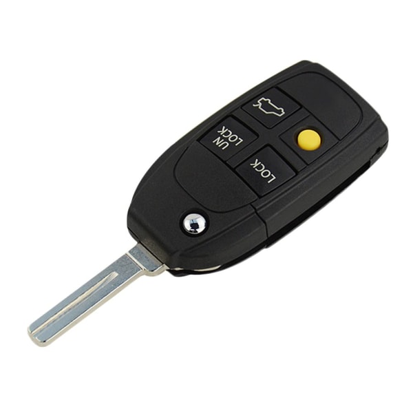 Fjernnøgleskall Bil fjernbetjeningsnøglekasse 4 KNAPPER 4 KNAPPER 4 buttons