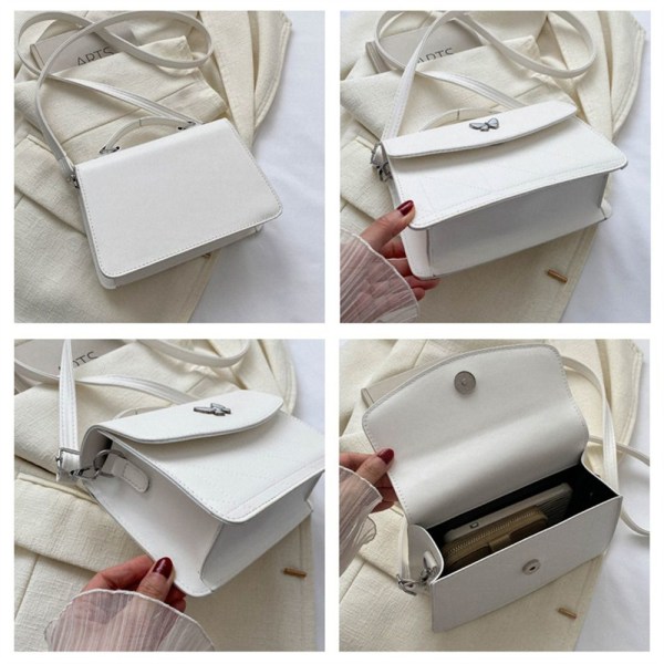 Skuldertaske Sling Bag HVID white