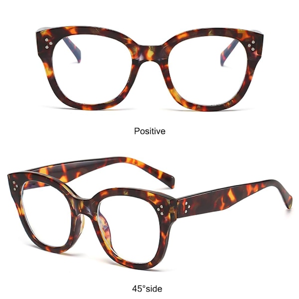 Lesebriller Dataspillbriller LEOPARD STYRKE 1.0X Leopard Strength 1.0x-Strength 1.0x