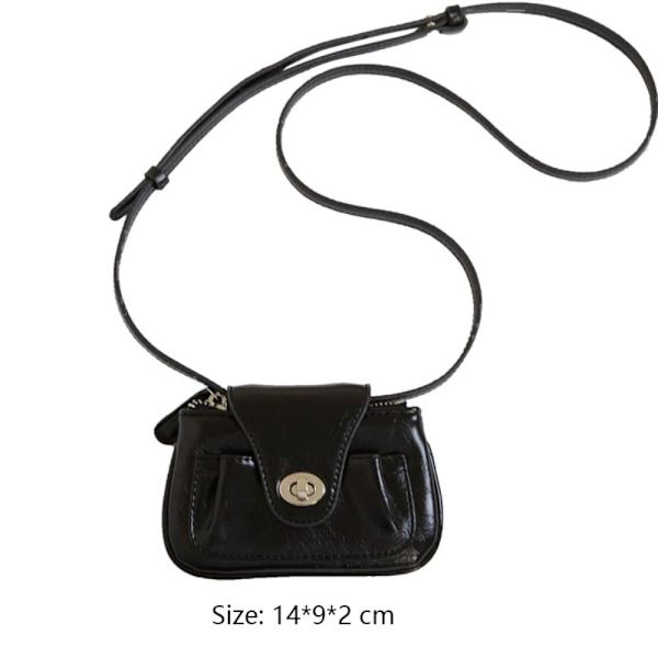 Muleposer Underarm Håndtaske SORT black
