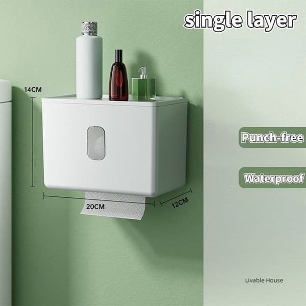 Toalettpapirholder Oppbevaringsstativ 01-DOUBLE LAYER 01-DOUBLE LAYER 01-Double Layer