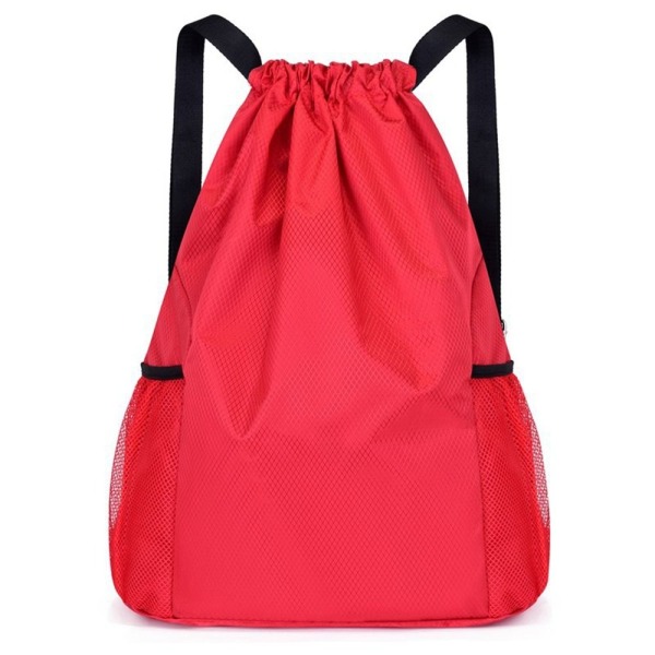 Kiristysnyörilaukku Sport Gym Bag RED L red L