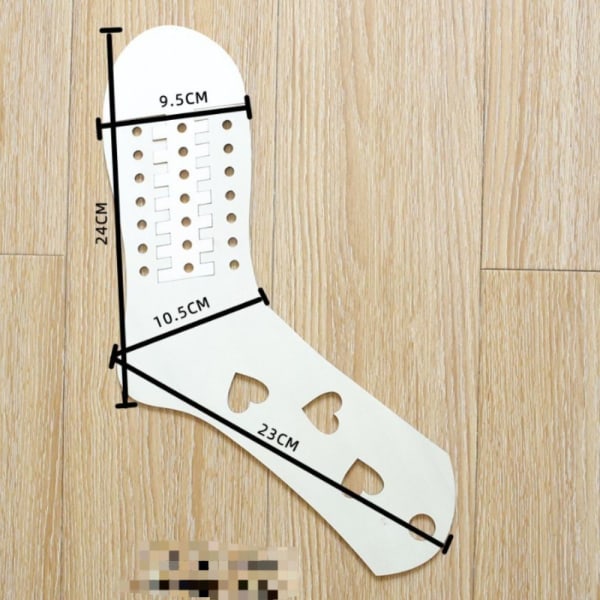 6st Trästrumpa Blocker Justerbar Sock Blocker Stickad Sock
