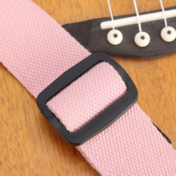 Ukulele Strap Guitar Accessories PINK Pink