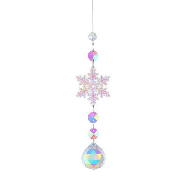 Crystal Wind Chimes Sun Catcher CIRCULAAR PYÖREÄ Circular