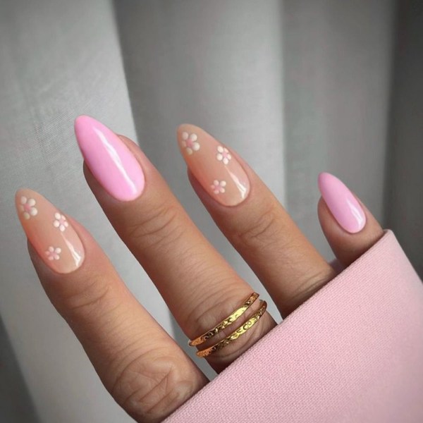 Almond Fake Nails Tekokynnet 5 5 5