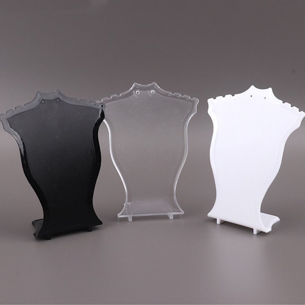 Halskjede Displaystativ Smykkeholder TRANSPARENT A A transparent A-A