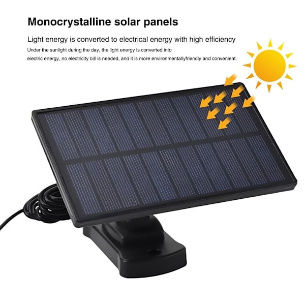 Solar Sensor Light Liiketunnistimen valo ERILLISET TYYPPI ERILLISET Separate Type