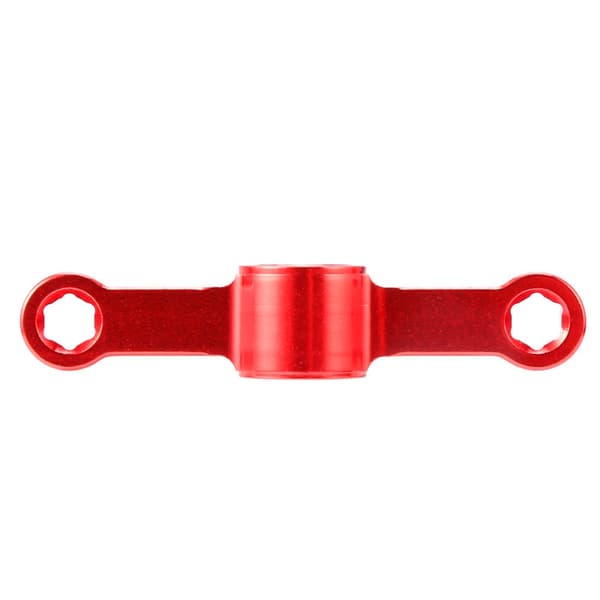 2st Låsmuttrar Muttrar Adapter RÖD red