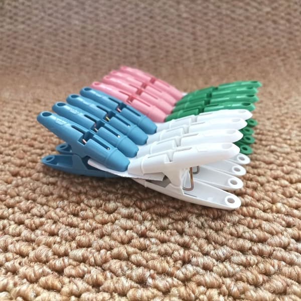 16 STK Klesklyper Klesvask Klesklips Klesklyper 16Pcs