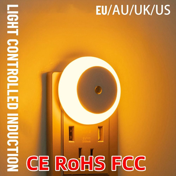 Smart Lights Ljusstyrt induktionsljus VARMT LJUS EU EU warm light EU-EU