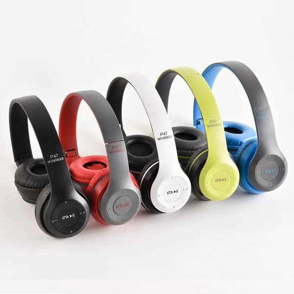 Bluetooth Hovedtelefon Foldbare Headsets SORT black