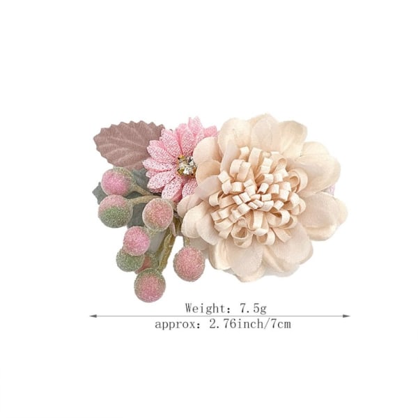 2ST Hårklämmor Blomklämmor Hårspännen DESIGN 8 DESIGN 8 Design 8