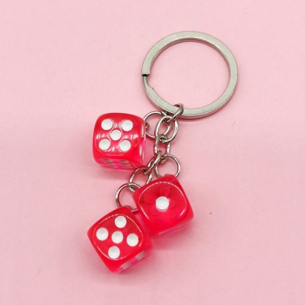 3 kpl Avainnippu Dice Avaimenperä STYLE 3 STYLE 3 Style 3