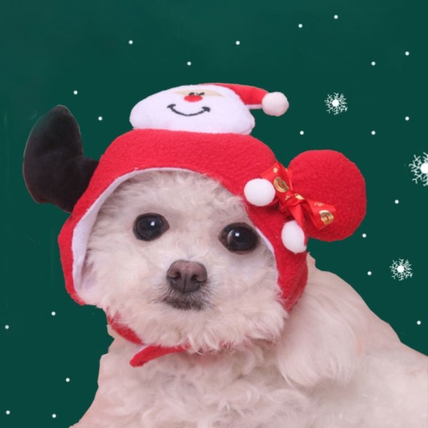 Julhundhatt Santa Pet Cap STYLE 2 STYLE 2 Style 2