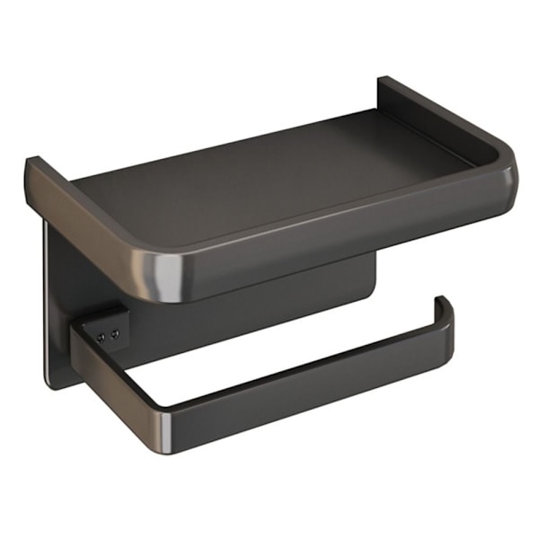 Toalettrullehållare Toalettpappershållare BLACK SPACE ALUMINIUM Black Space aluminum-Space aluminum