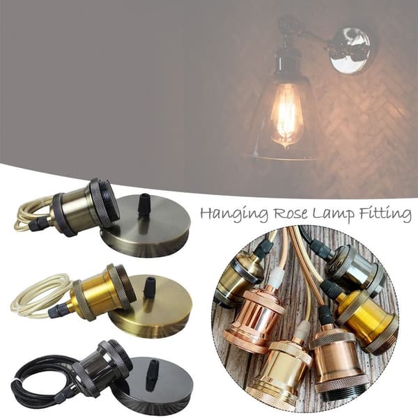 Loftspæreholder Hængende Rosenlampe Fitting E-1M LINE E-1M Line