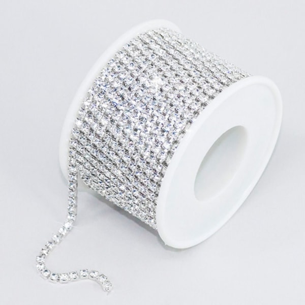Rhinestone Chains AB Tiheä kynsiketju GOLD AB GOLD AB Gold AB