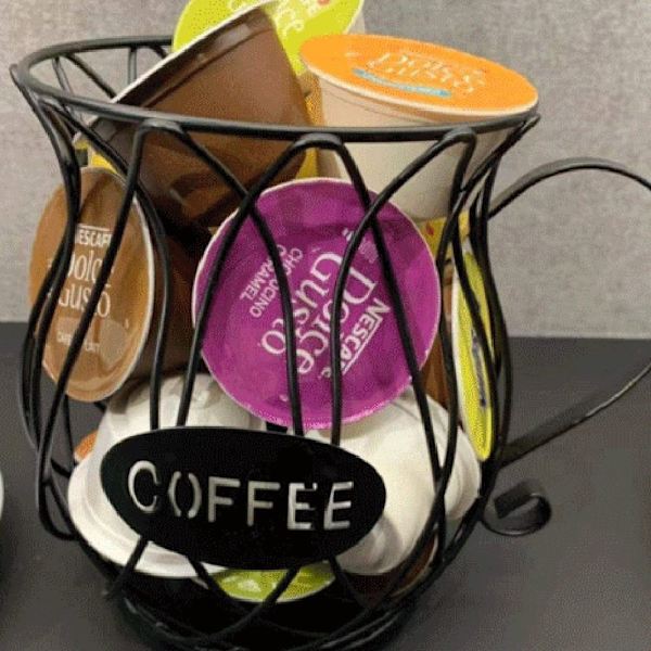 Pod Kaffegräddbehållare VIT White