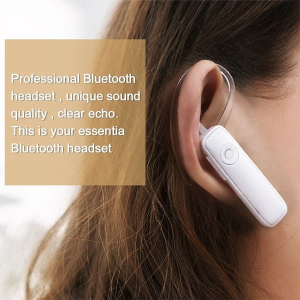 3 stk Bluetooth Headset In-Ear ørepropper SVART Black