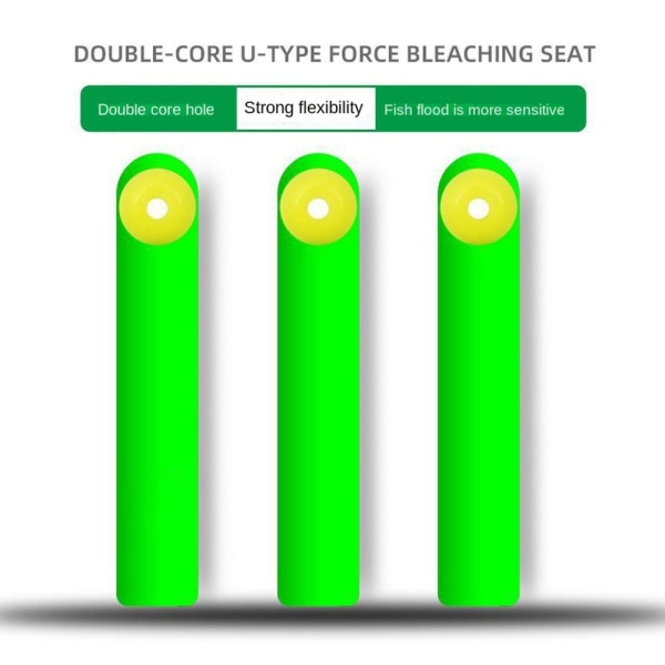 100 STK Dual Core flydesæde fiskekroge tilbehør L-13MM L-13MM L-13mm