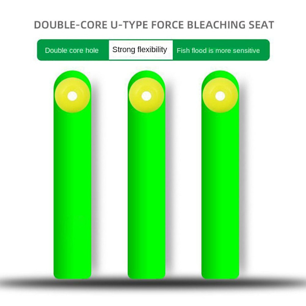 100st Dual Core Float Seat Fiskekrokar Tillbehör L-13MM L-13MM L-13mm