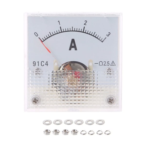 DC Amp Meters Analog Panel Meter 0-500MA 0-500mA