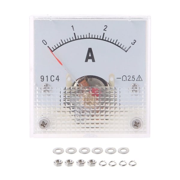 DC Amp Meters Analog panelmätare 0-100MA 0-100mA