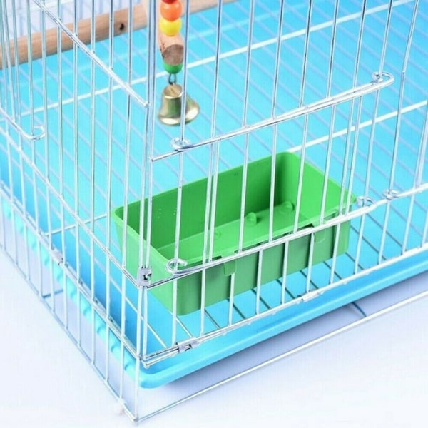 5 stk Fuglebad Mini Pet Sand Bath Box Fuglebad