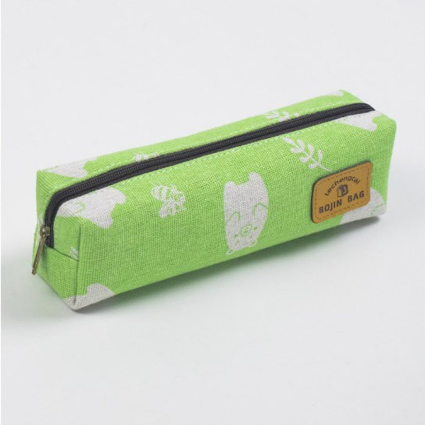 Suloinen case Kawaii paperikynäpussi VIHREÄ Green
