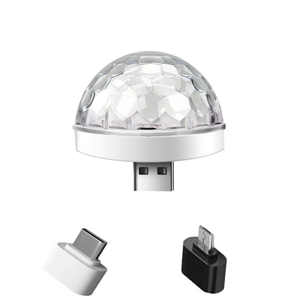 LED Bounce Light Car Atmosphere Lights 2 2 2