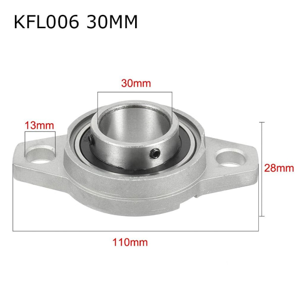 Tyynylohkolaakeri Painelaakeri KFL08 8MM KFL08 8MM KFL08 8MM