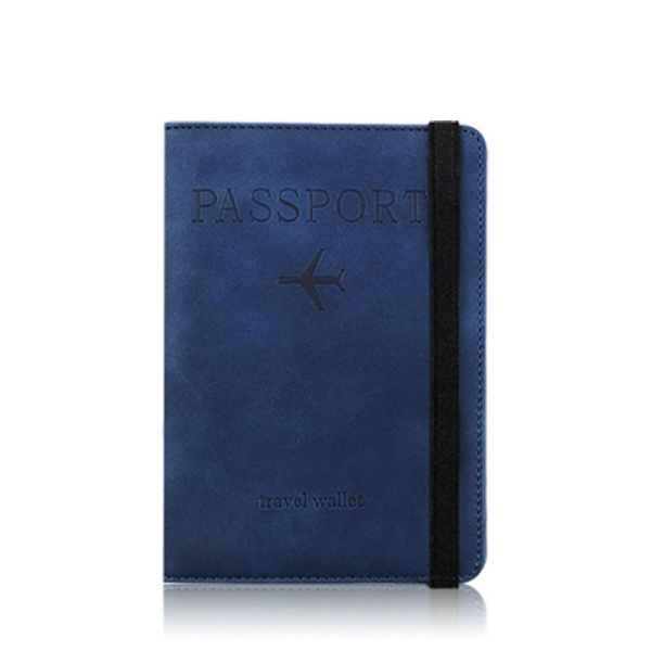 RFID Pasholder Pastaske MØRKEBLÅ dark blue