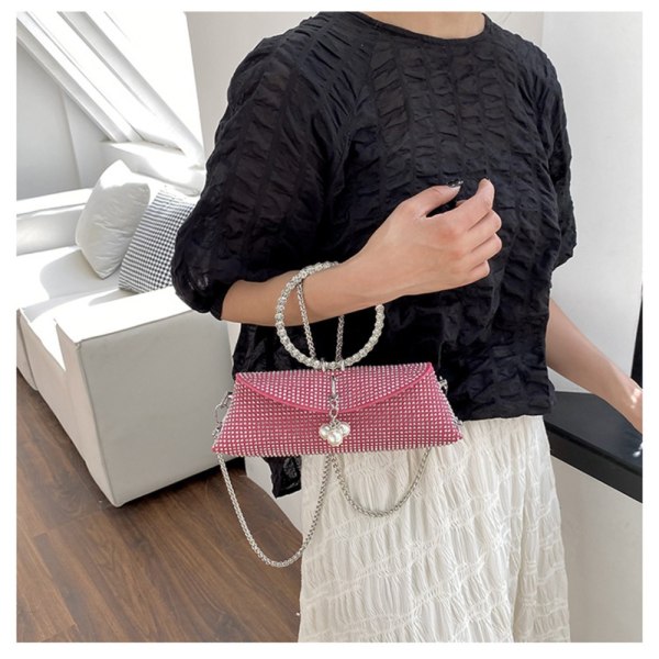 Clutch Bag Kjede Metal Ring Bag MULTICOLOR Multicolor