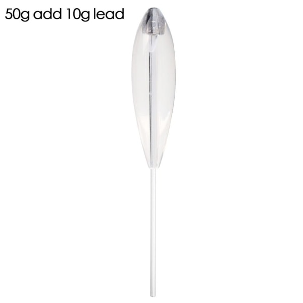 Fluefiske Shot Assistant fiske Kastehjelp 1PC50G ADD 10G 1pc50g add 10g lead
