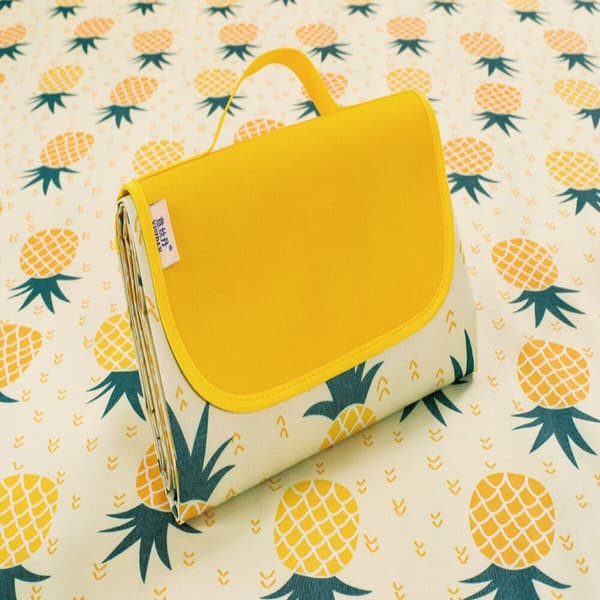 Picknickfilt Campingmatta ANANAS ANANAS pineapple
