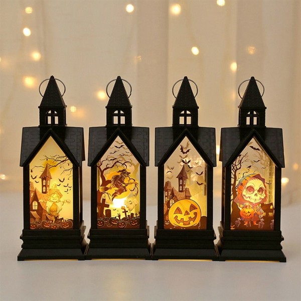 Halloween LED-lys Slotts dekorative lampe STIL 3 STIL 3 Style 3