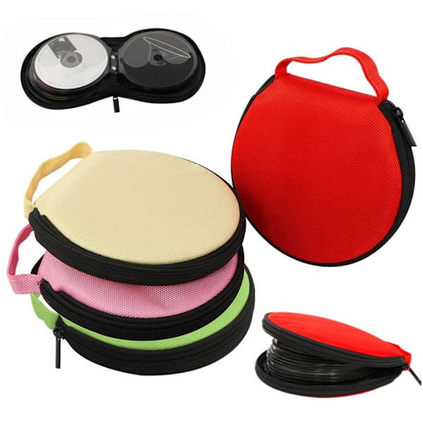 CD- case CD-pidike PUNAINEN red