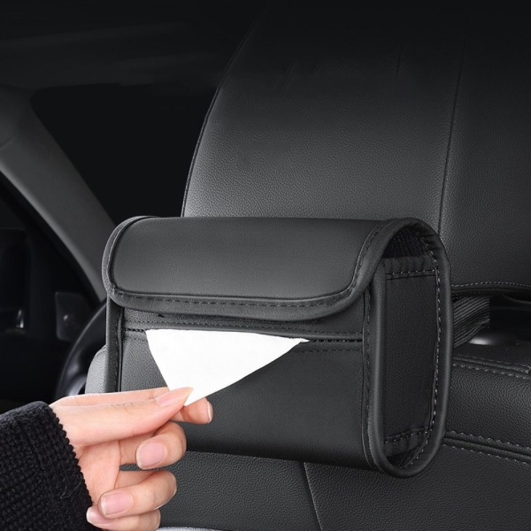 Bil Tissue Box Holder Bil Center Console Armlen Serviett Box Black