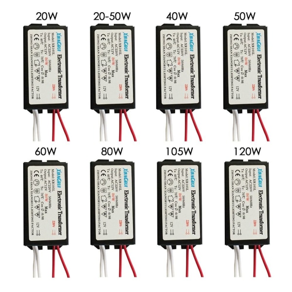 lampe elektronisk transformator 18W/28W/48W/72W/100W Adapter 80W 80W 80W