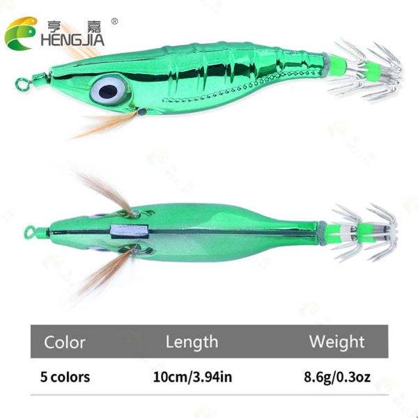 kudos Squid Hook Octopus Bait 5 COLOR 5 COLOR 5 color