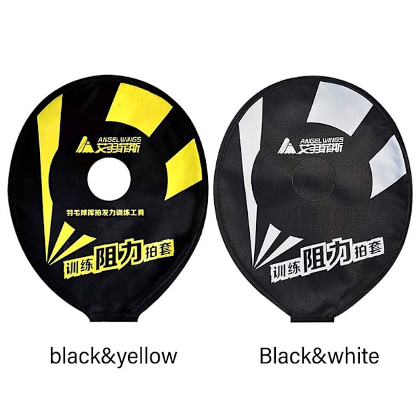 Sulkapallomailan cover mailan hihat MUSTA&VALKOINEN black&white