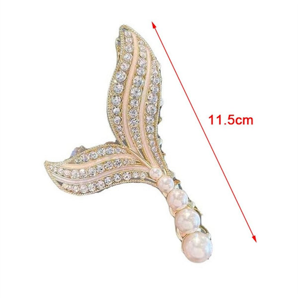 Mermaid Tail Hårnåle Metal Hårclips FARVE 2 FARVE 2 Color 2