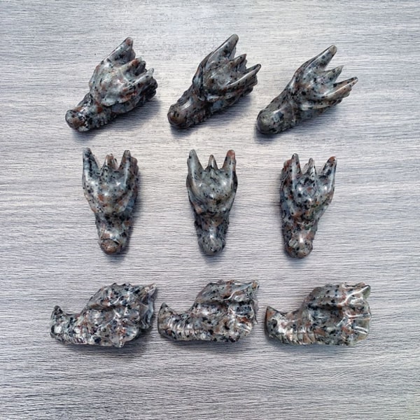 Lohikäärmeliekki kivistä veistetyt figuriinit eläinpatsas