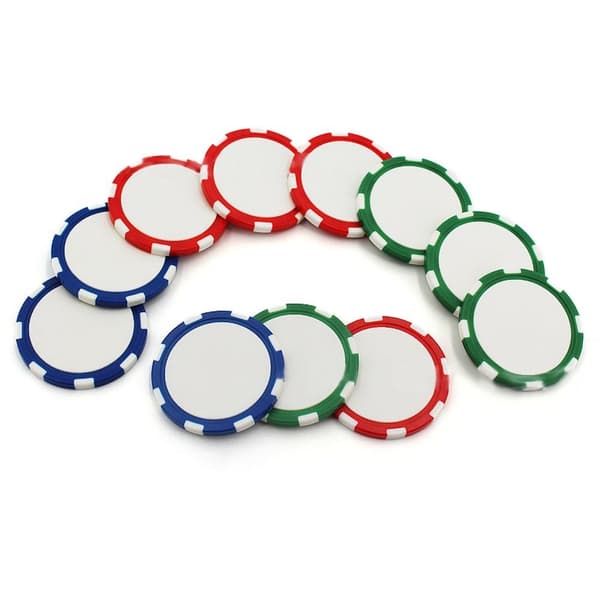 2 Stk Golf Mark Chip Golfbold Position Markør BLÅ 2 STK 2 STK Blue 2Pcs-2Pcs