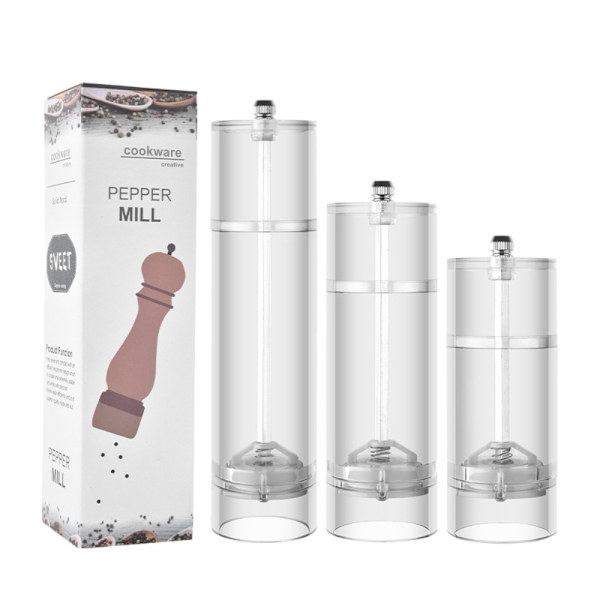 Suola- ja pippurimylly Manuaalinen maustemyllyt 8TUUM 8inch